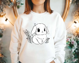 rabbit sweatshirt