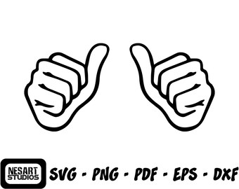Download Thumbs Up Svg Etsy
