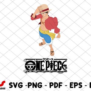 One Piece svg, One Piece Png, Clipart Files, Anime, Anime svg, Instant Download