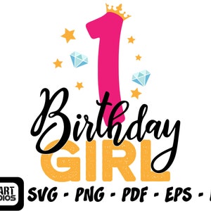 Il mio primo compleanno SVG, Il mio primo compleanno SVG, File SVG di compleanno, Buon compleanno svg, Ragazza del primo compleanno svg, File di taglio svg di compleanno