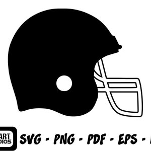 Football Helmet, Football Helmet SVG, Football Helmet Clipart, Football Helmet Cut File