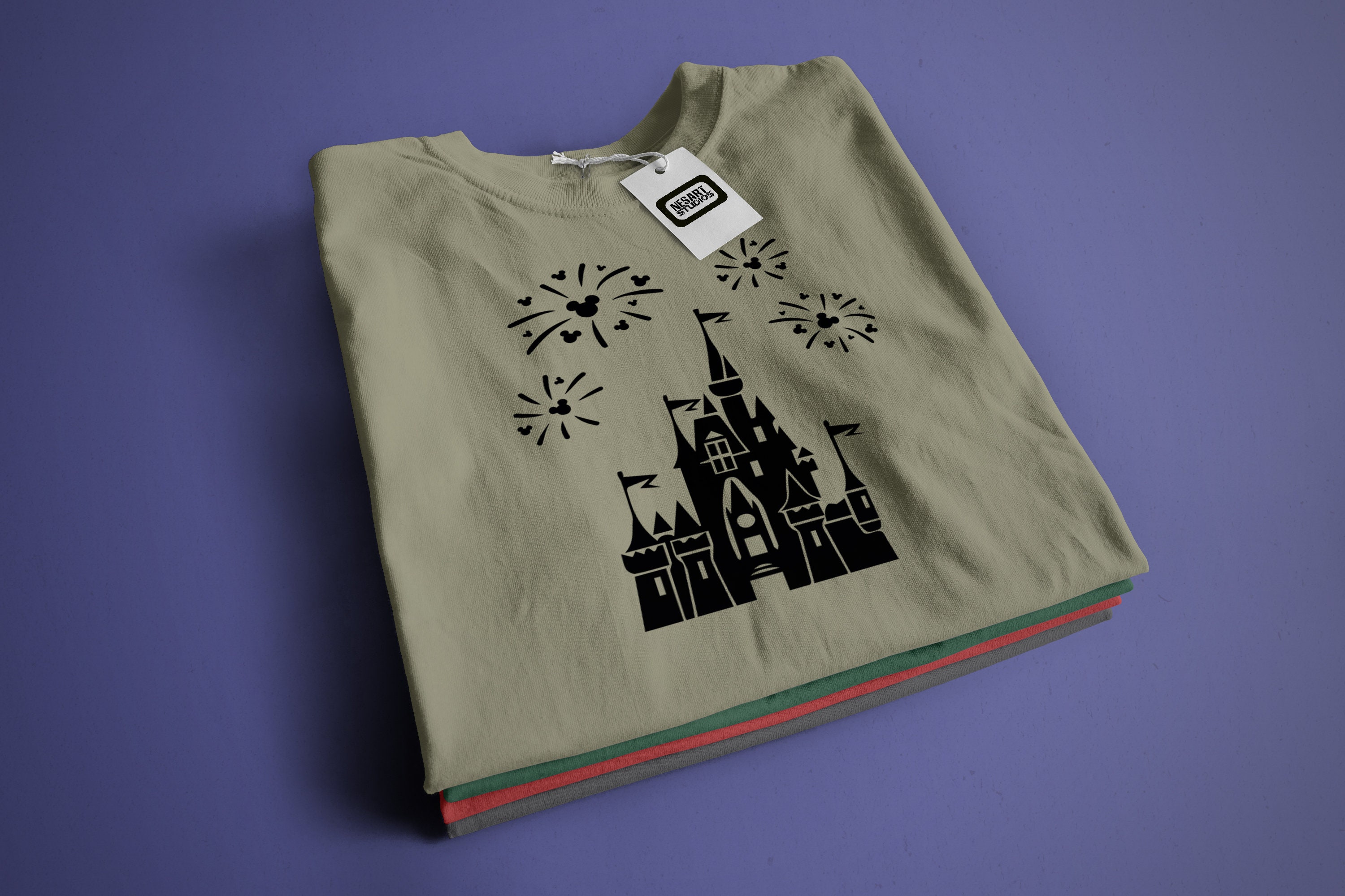 Free Free 81 Disney Castle And Fireworks Svg SVG PNG EPS DXF File