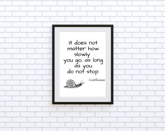 How Slowly You Go Etsy