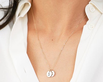 Personalized Gold Pendants, Dainty pendant with name, Gift jewelry for her, Valentine day gift, Love jewelry with names, Gold pendants