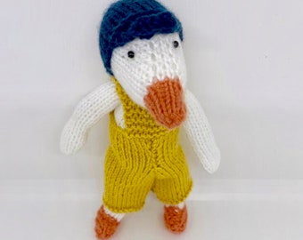 Derek the Duck Knitting Kit - Make Your Very Own Duck - Easy To Knit Pattern