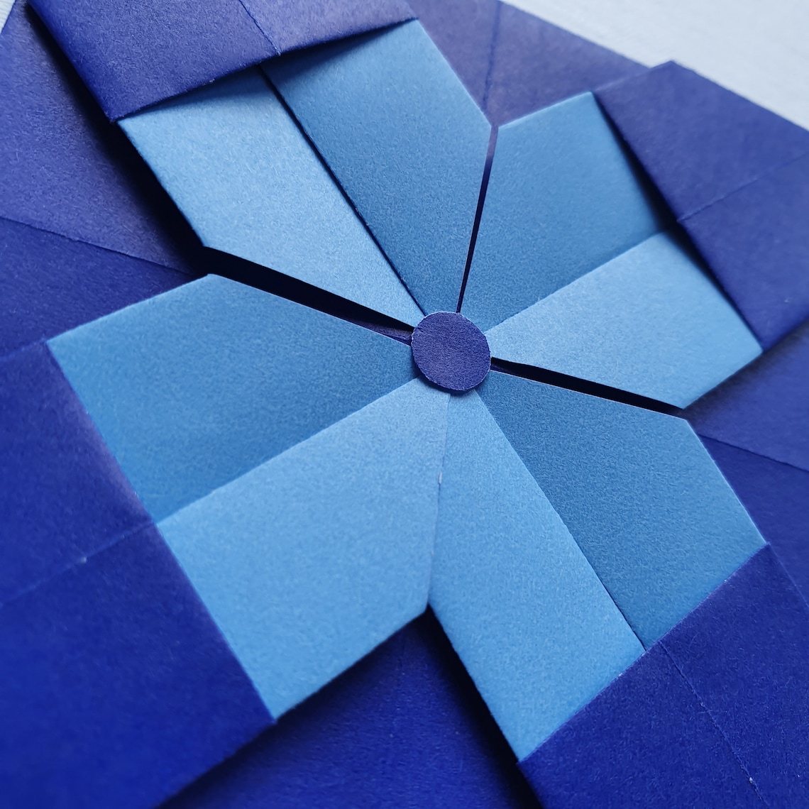 Origami greetings cards triple pack 6 inch/15cm Etsy