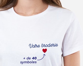 embroidered tee womens