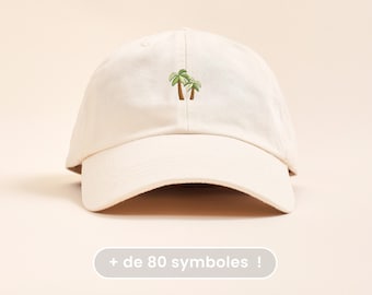 Gorra unisex bordada con símbolo, gorra con corazón, gorra bordada con pictograma personalizado, regalo del Día del Padre, regalo del Día de la Madre