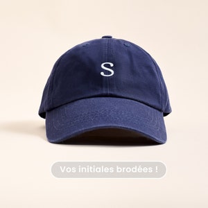 Gorra inicial bordada unisex, gorra con letras bordadas, gorra personalizada, regalo del Día de la Madre, regalo del Día del Padre
