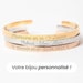 see more listings in the Bracelets Gravés Femme section