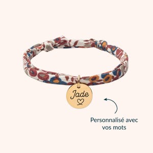 Liberty Bracelet Personalized Woman | Engraved First Name Bracelet | Personalized Godmother Bracelet | Gift for Woman | Mother&#39;s Day Gift