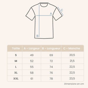 T-Shirt Brodé Personnalisé Homme Gris, Cadeau Homme Personnalisé, Teeshirt Personnalisé Pour Lui, Cadeau Fête Des Pères image 9