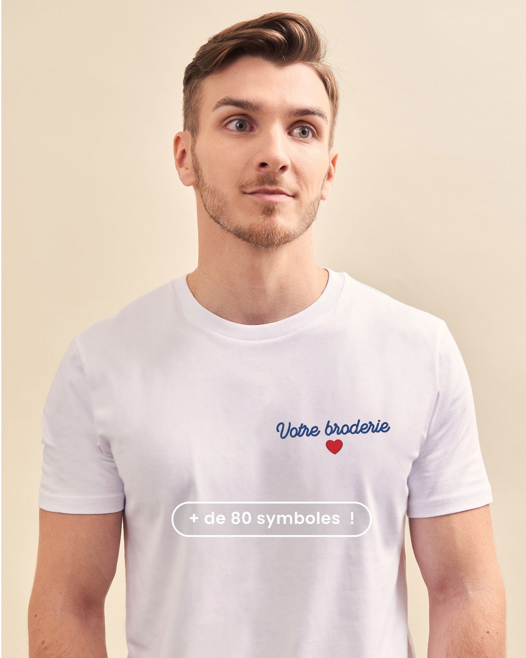 T-shirt 100% Coton Bio - L'homme Parfait