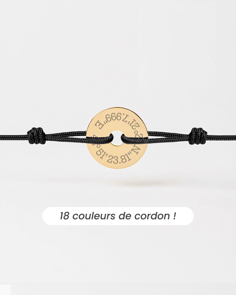 Bracelet Cordon Personnalisé Homme, Bracelet Prénoms Gravé Homme, Cadeau Personnalisé Papa, Cadeau Fête Des Pères Personnalisé image 9