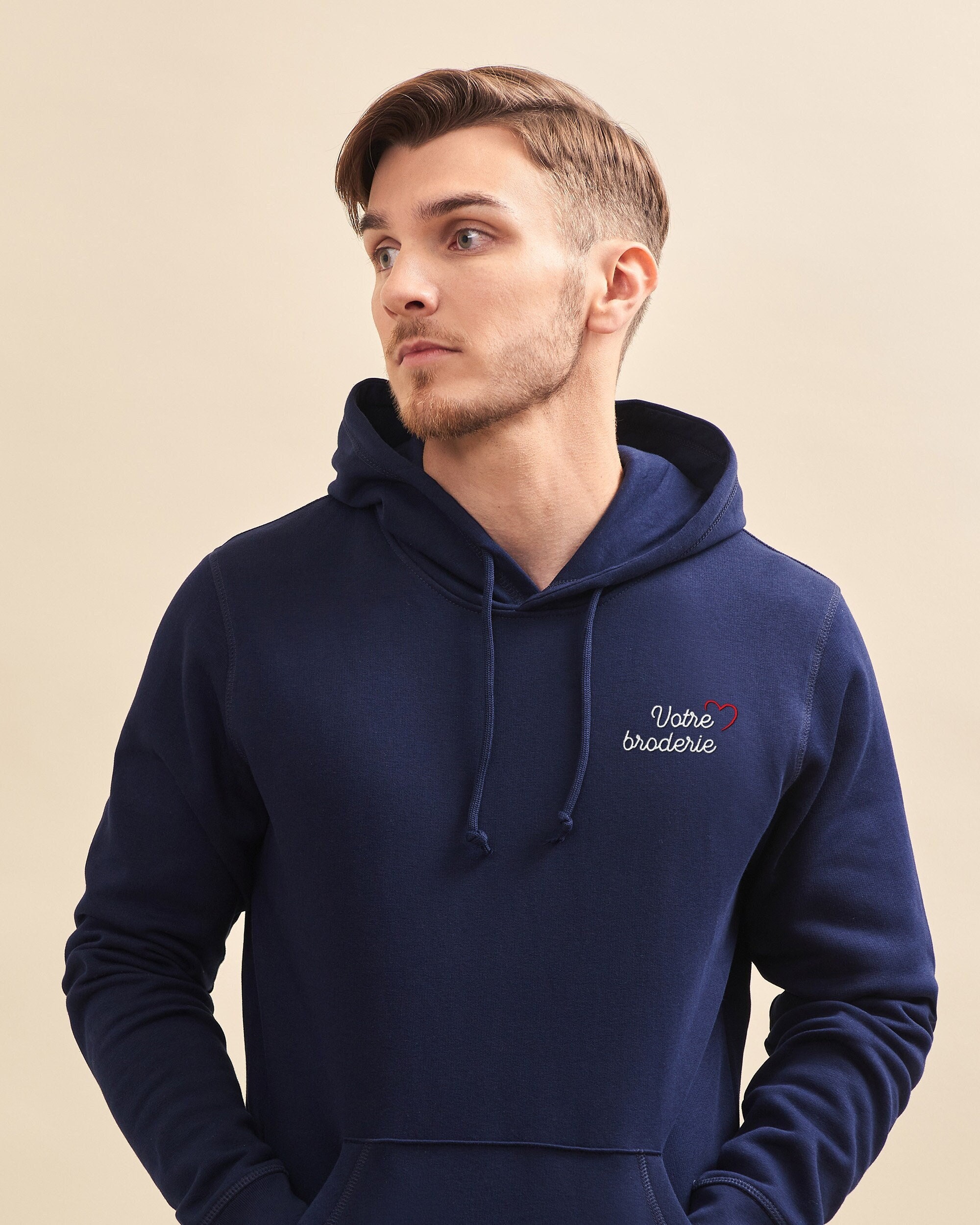 Hoodie broderie new arrivals