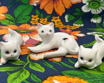 キッチュな猫の置物：レトロな80年代風ホームデコレーション - Etsy 日本