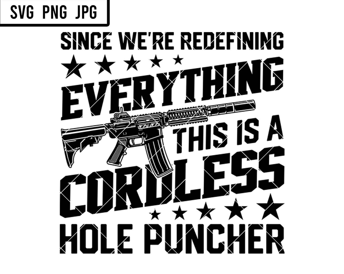 Since We're Redefining Everything This Is A Cordless Hole Etsy