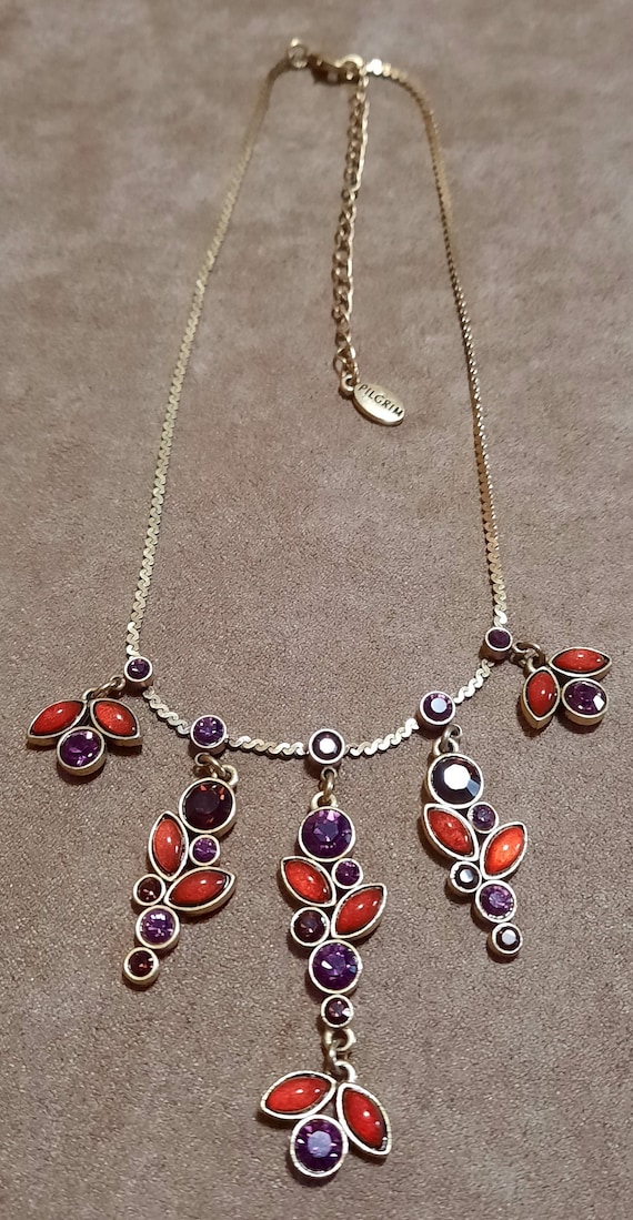 Vintage Danish Design Pilgrim Necklace