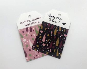 Digital Tags - Cardstock and Avery Template 22802