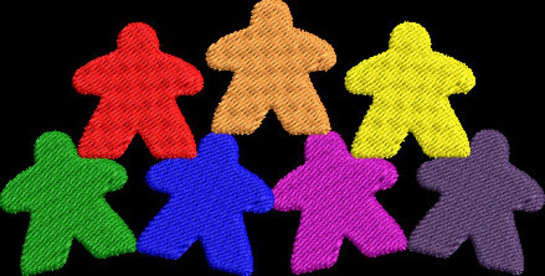 Meeple Hat Embroidered
