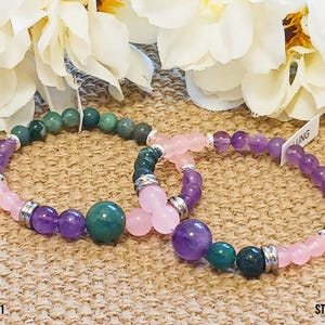 LUNGE GESUNDHEIT Armband; Klasse AAA Halbedelstein, Unisex-Stil, Erwachsene / Jugendliche Größe Schmuck, natürliche Kristalltherapie, Lungenbeihilfe