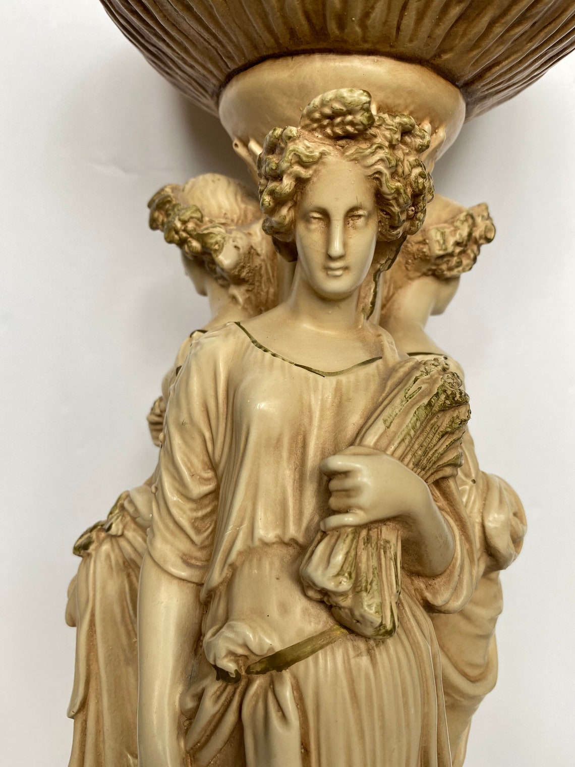 Vintage Marwal Roman Style Large Statue/planter Etsy