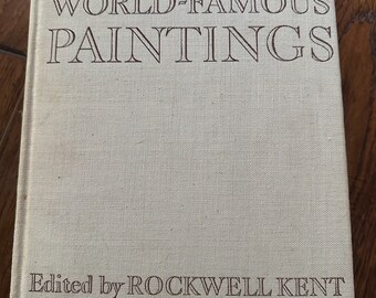 World Famous Paintings Hardcover Book