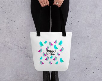 Happy Birdie Tote bag
