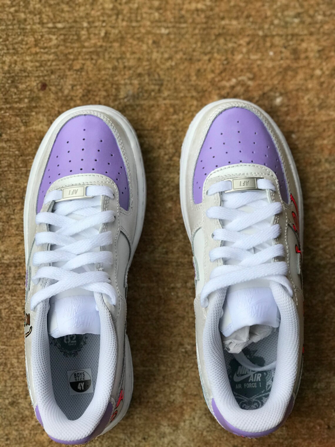 Nike Barbie Edition Air Force One Lows Etsy Nike Barbie Edition Air Force One Lows Etsy
