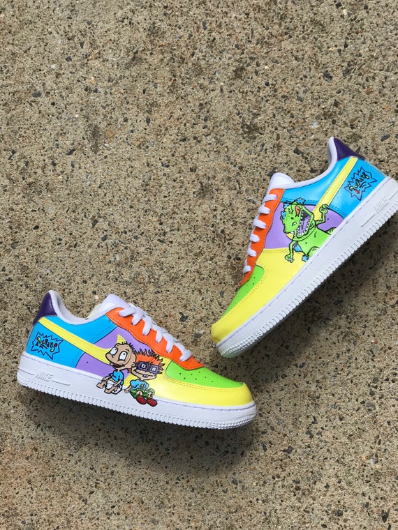Air Force One Low Rugrats Kids Shoes 