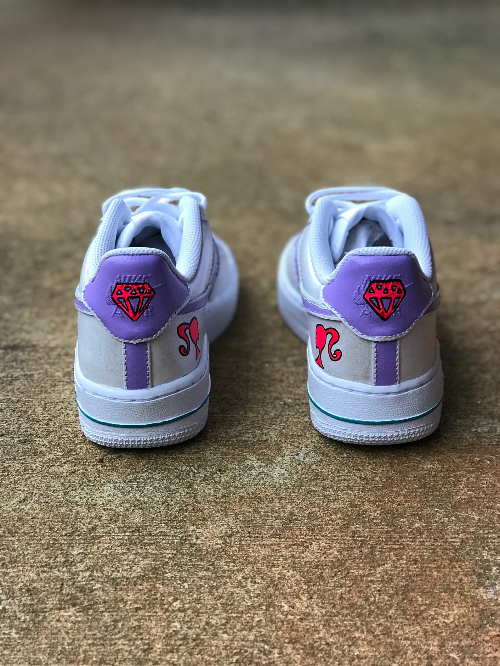 Nike Barbie Edition Air Force One Lows | Etsy