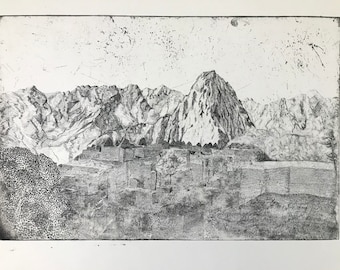 Limited edition etching (unframed)