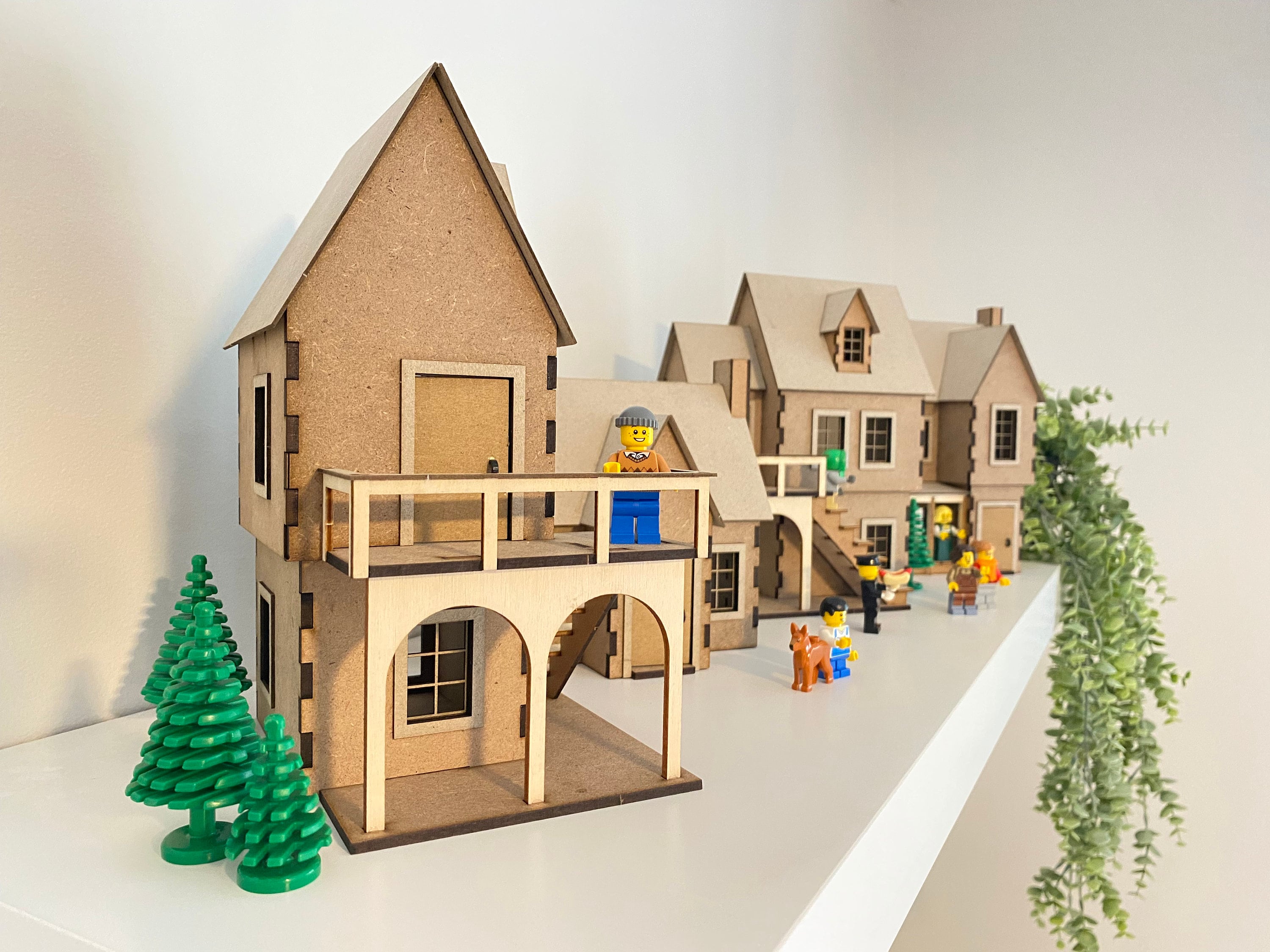 Legoscale Christmas Village Kit Etsy Australia