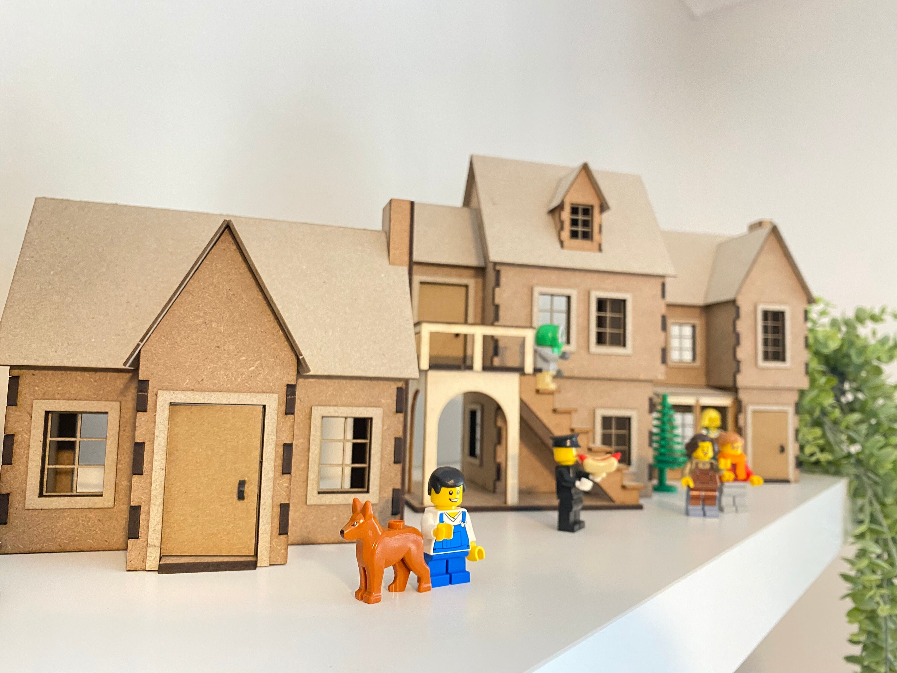 Legoscale Christmas Village Kit Etsy Australia