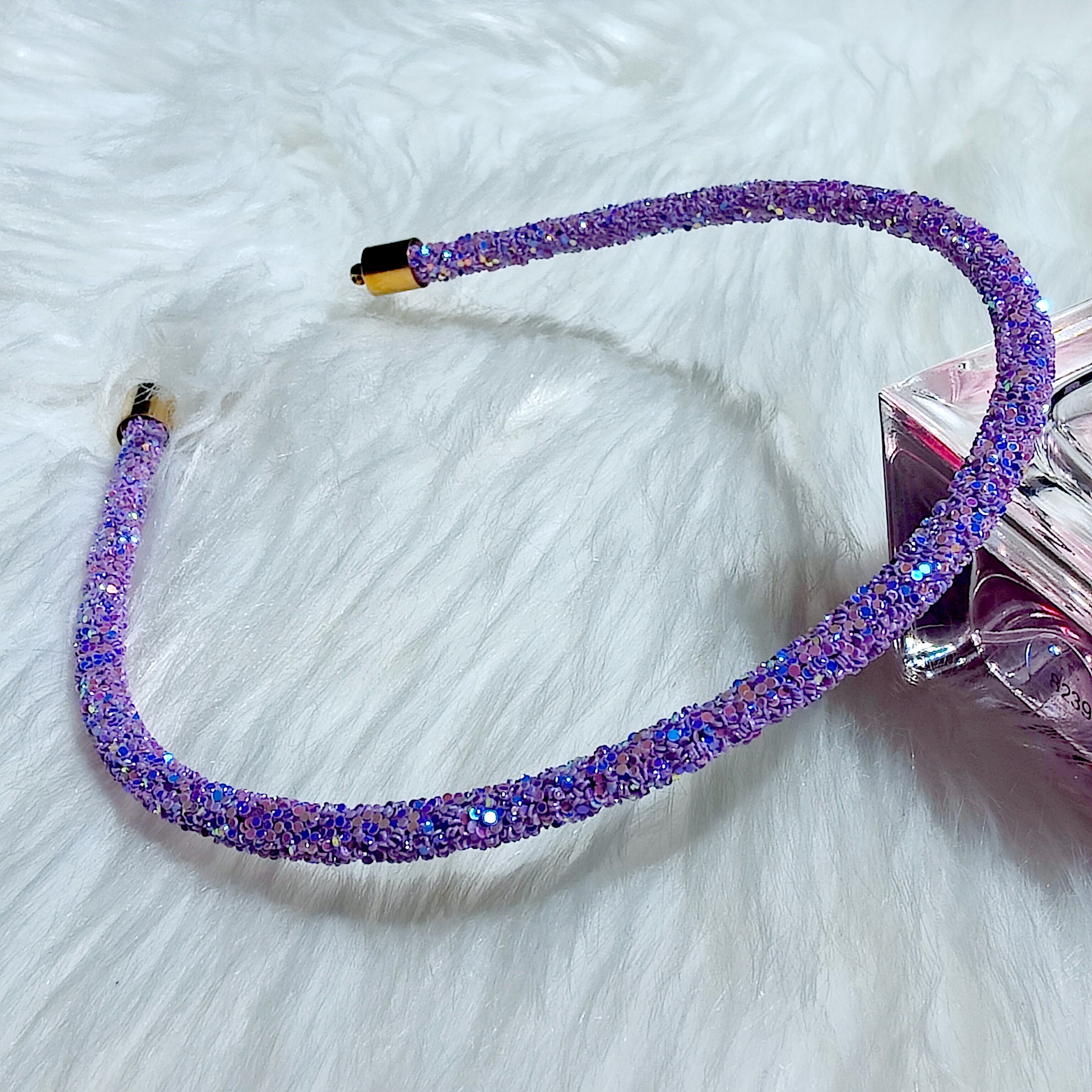 Fascia Per Capelli Con Strass Colorati | Cerchietto Glitterato Donna E Ragazza | Accessorio Moda - 2