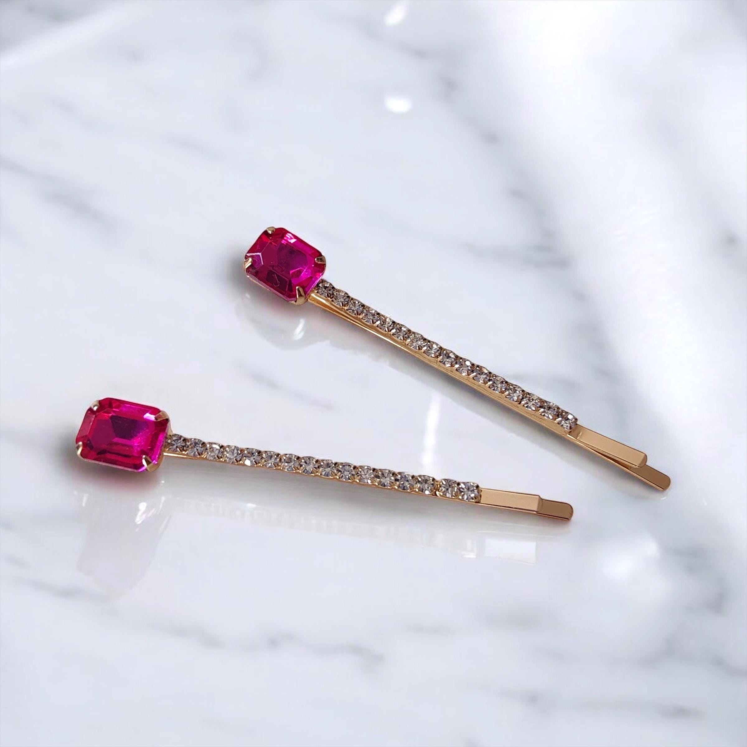 Diamante Hair Slide – Sparkly Rhinestone Hair Clip | Bridal Hair Accessory | Wedding Clip | Party Hair Pin | Gift for Her