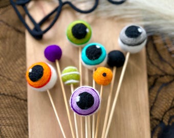 Felted Eyeball Bouquet