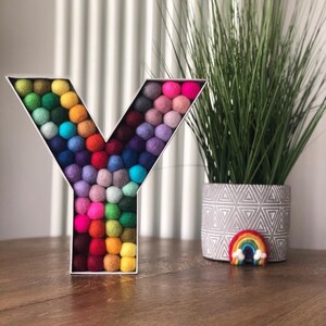 Felt Ball Letter Z