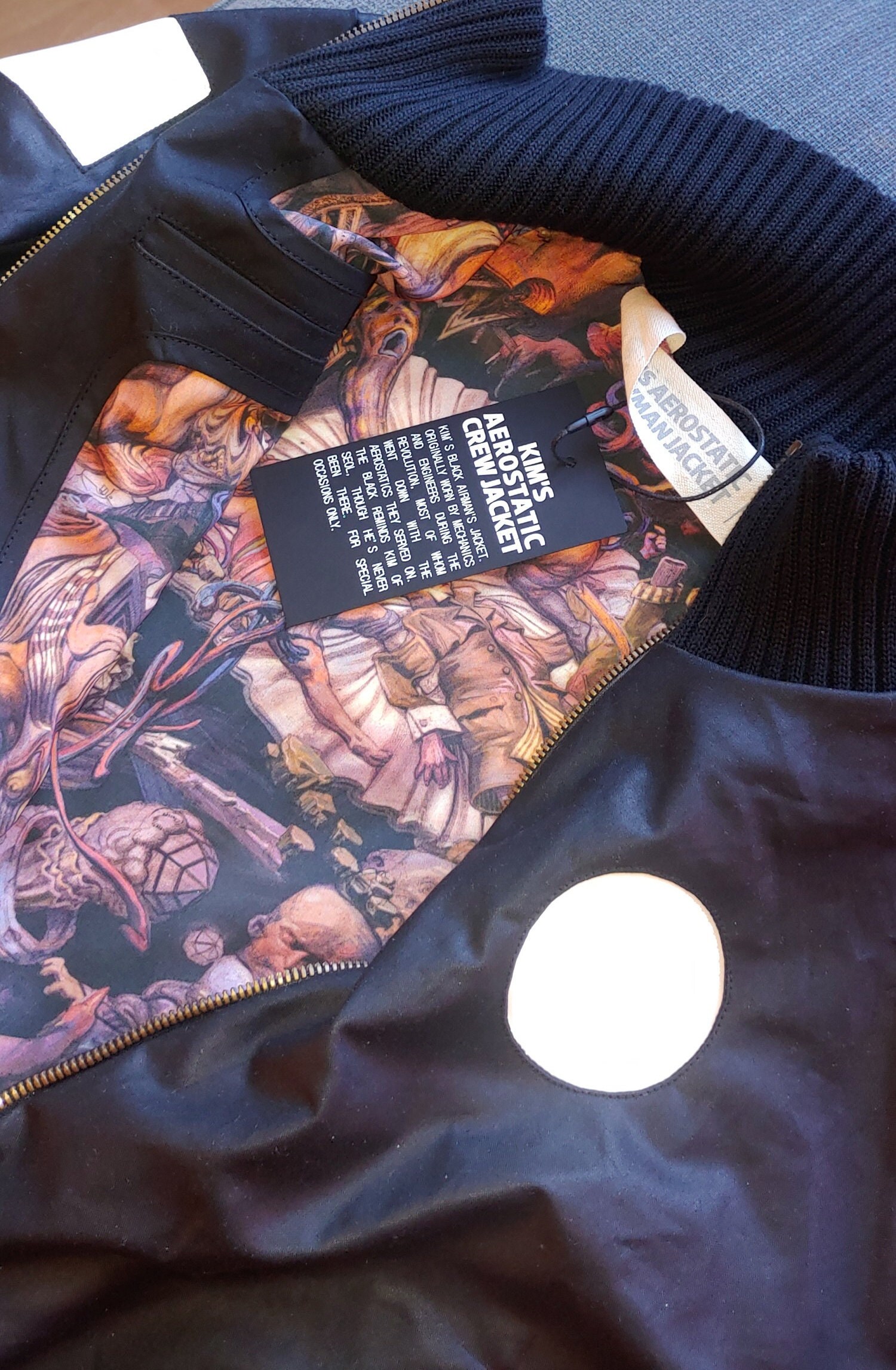 Kim Kitsuragi Aerostatic Crew Jacket Disco Elysium ZA/UM Atelier Crew