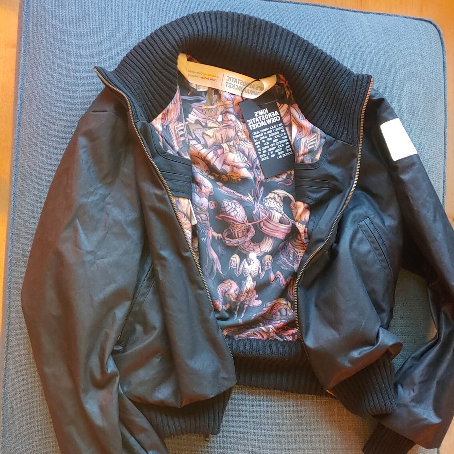 Kim Kitsuragi Aerostatic Crew Jacket Disco Elysium ZA/UM Atelier Crew