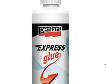 Pentart Express Craft Glue Adhesive: Strong Bond for Paper, MDF & Birch - Non-Toxic