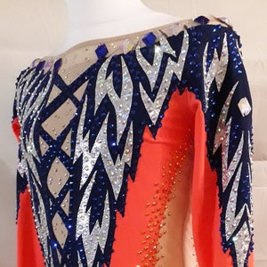 Rhythmic gyvnastic leotard, Ice figure skating dress, Acrobatic.