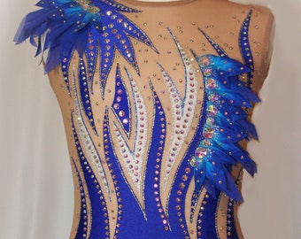 Rhythmic gymnastic leotard, Rhythmic gymnastics leotards, Acrobatic leotard , Figure skating dress, Fitness.