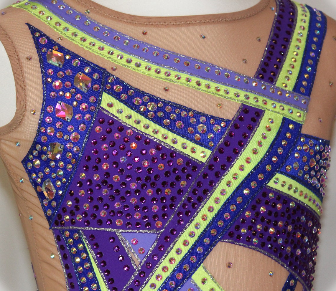 Rhythmic Gymnastic Leotard Rhythmic Gymnastics Leotards Etsy