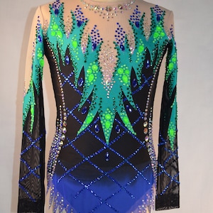 Rhythmic gymnastic leotard, Ice figure skating dress, Acrobatic.