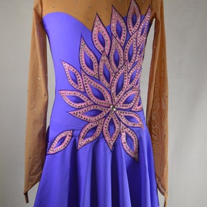 Ice Figure Skating Dress, Rhythmic gymnastic leotard, Acrobatic, Fitness.