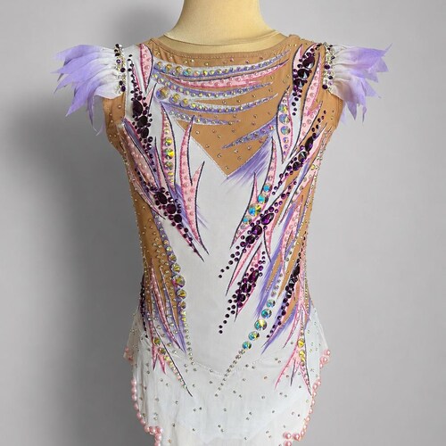 Rhythmic gymnastic leotard, Rhythmic gymnastics leotards, Acrobatic leotard, Figure skating dress, Fitness.