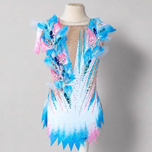 Rhythmic gymnastic leotard, Rhythmic gymnastics leotards, Acrobatic leotard , Figure skating dress, Fitness.