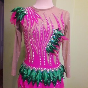 Rhythmic gymnastic leotard, Rhythmic gymnastics leotards, Acrobatic leotard , Figure skating dress, Fitness. image 10