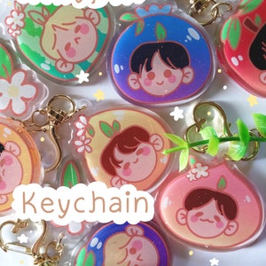 Enhypen Fruit Keychains